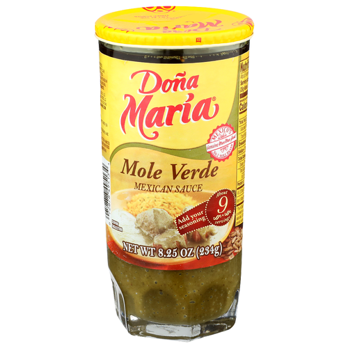 Dona Maria Mole Verde Mexican Sauce - 8.25 Ounce