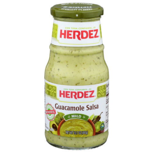 Herdez Mild Guacamole Salsa - 15.7 Ounce
