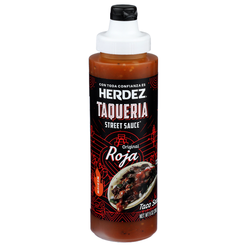 Herdez Taqueria Street Sauce Original Roja Medium - 9 Ounce