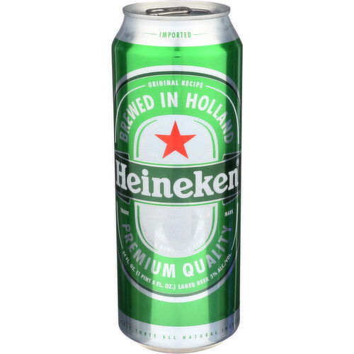 Heineken Keg Can - 24 Fluid Ounce - 1 Count