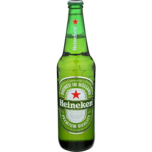 Heineken Lager Beer Bottle - 22 Fluid Ounce - 1 Count