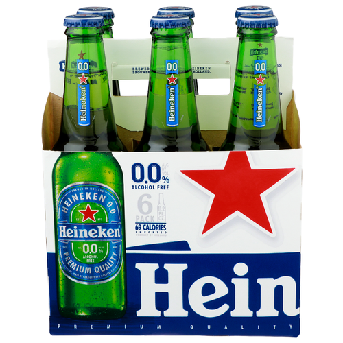 Heineken Malt Beverage - 11.2 Fluid Ounce - 6 Count