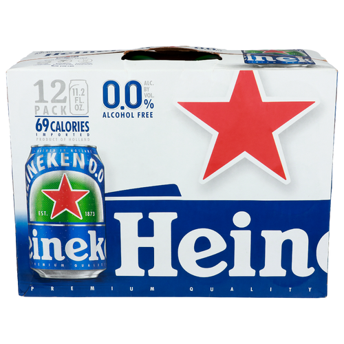 Heineken Alcohol Free Beer - 11.2 Fluid Ounce - 12 Count