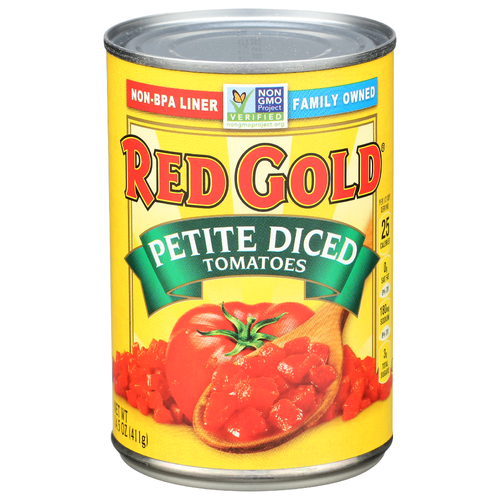 Red Gold Tomatoes Diced Petite - 14.5 Ounce