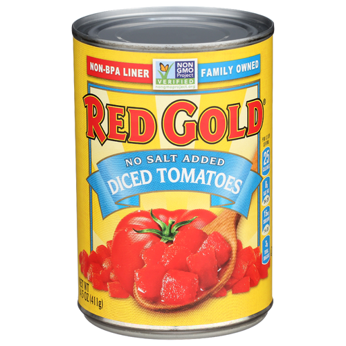 Red Gold 12 Diced Tomatoes Nsa - 14.5 Ounce