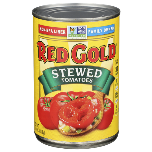 Red Gold Tomato Stewed Tomatoes - 14.5 Ounce