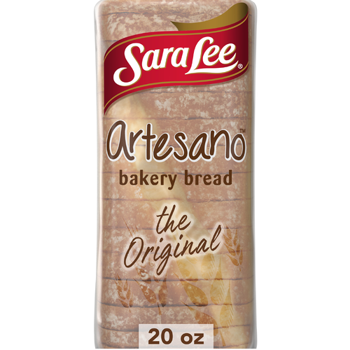 Sara Lee Artesano Original Bread, , White Pre-Sliced Bag - 16.4 Ounce Image 1 of 4