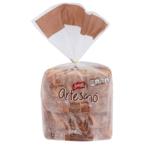 Sara Lee Artesano Bakery Rolls 12 Cnt - 1.5 Ounce - 12 Count
