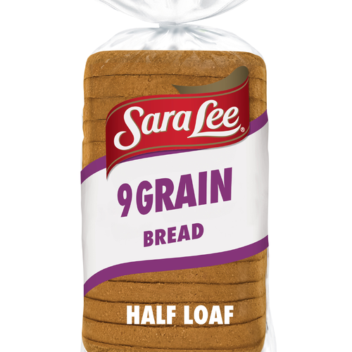 Sara Lee 9 Grain Bread, Half Loaf, , Whole Bag - 12 Ounce