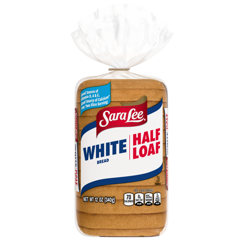 Sara Lee White Bread, Half Loaf, , Bag - 12 Ounce