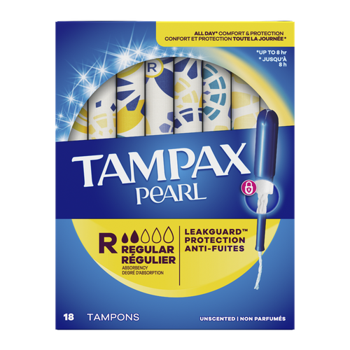 Tampax Regular Pearl - 18 Count
