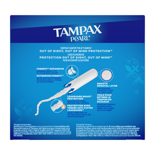 Tampax Pearl Tampons Light Absorbency - 36 Count