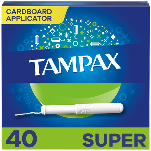 Tampax S Super Tampons - 40 Count