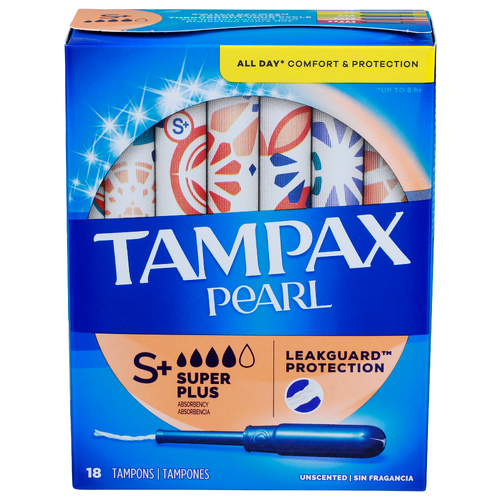 Tampax Pearl Leakguard Protection - 18 Count