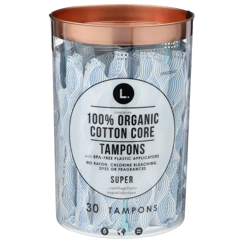 L. Super Tampons - 30 Count