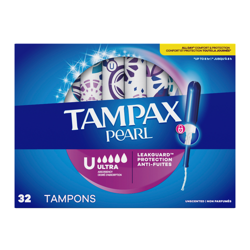 Tampax Pearl Leakguard Protection - 32 Count