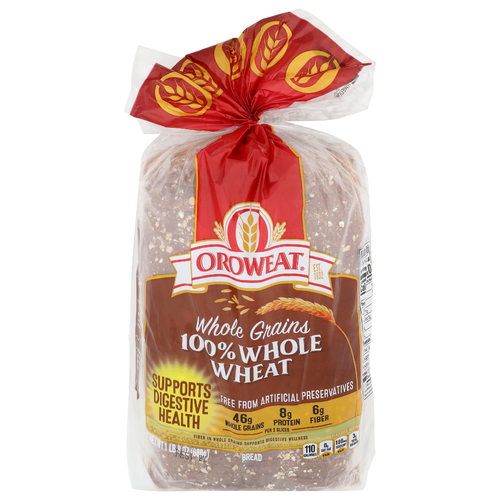Oroweat 100% Whole Wheat Bread - 680 Pound