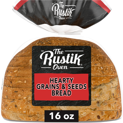 The Rustik Oven Hearty Grains & Seeds Bread - 16 Ounce