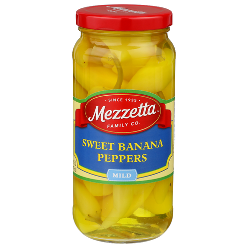 Mezzetta Family Co Sweet Banana Peppers - 16 Fluid Ounce