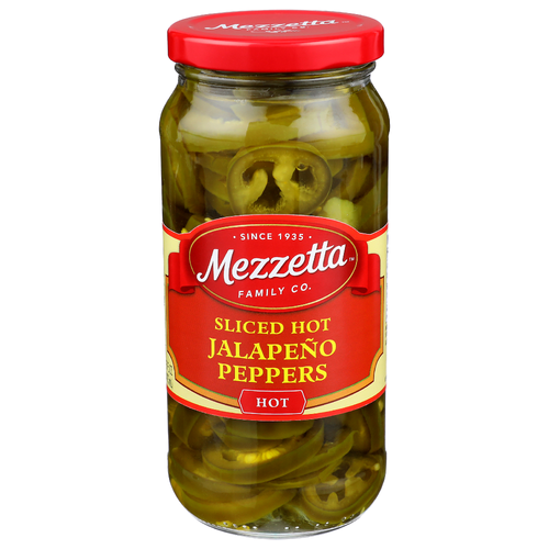 Mezzetta Family Co Hot Sliced Jalapeño Peppers - 16 Fluid Ounce