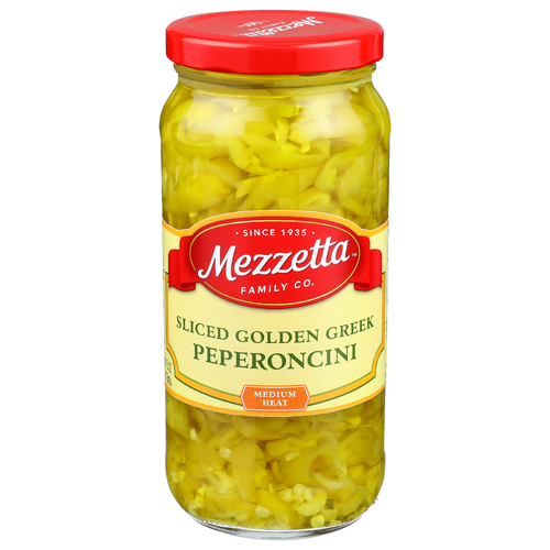 Mezzetta Family Co Golden Greek Sliced Peperoncini - 16 Fluid Ounce