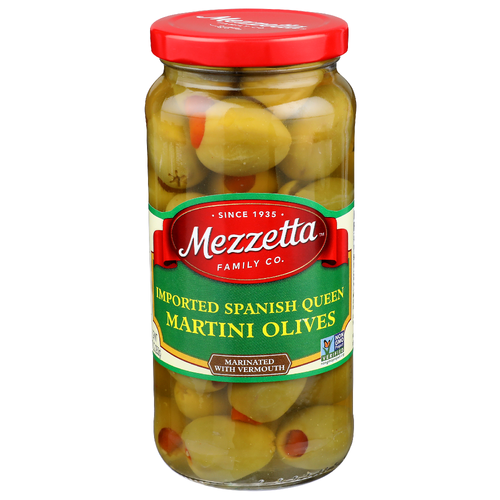 Mezzetta Family Co Marinated With Vermouth Martini Olives - 10 Ounce