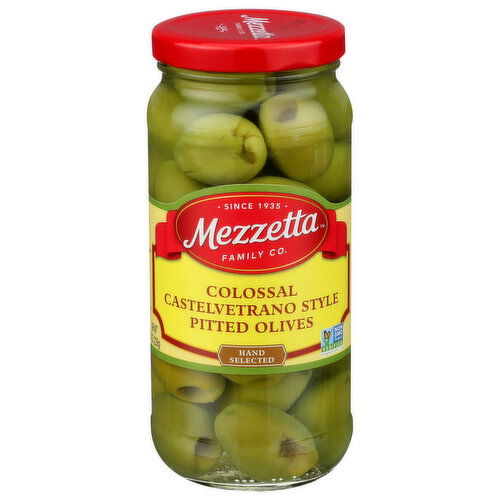 Mezzetta Family Co Olives Pitted Castelvetra - 8 Ounce