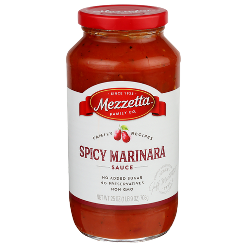 Mezzetta Family Co Spicy Marinara Sauce - 25 Ounce