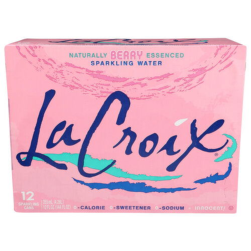 LACROIX SPARKLING WATER Berry 12pk Cans - 12 Fluid Ounce - 12 Count
