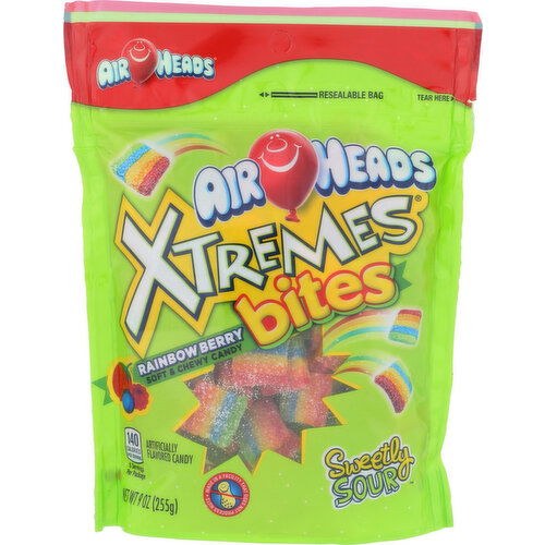 AIRHEADS Xtremes Bites Rainbow Berry - 9 Ounce