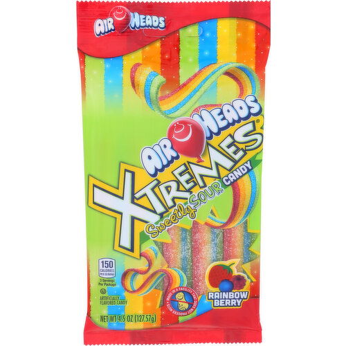 AIRHEADS Xtremes Belts Rainbow Berry - 4.5 Ounce