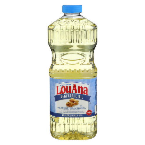 Lou Ana Vegetable Oil - 48 Fluid Ounce