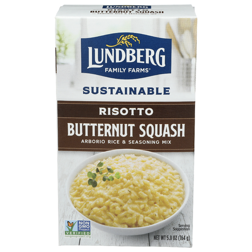 Lundberg Family Farms Butternut Squash Risotto Entrée Sustainable - 5.8 Ounce