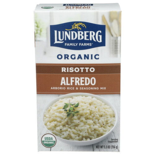 Lundberg Family Farms Alfredo Risotto Organic - 5.5 Ounce