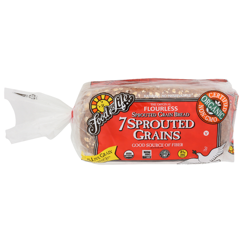 Food For Life 7 Sprouted Grain Bread Whole Grains - 24 Ounce