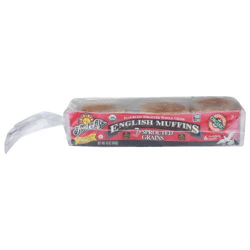 Food For Life English Muffins - 2.667 Ounce - 6 Count
