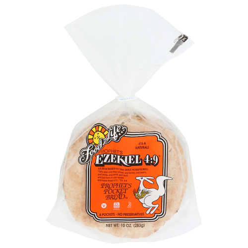 Food For Life Ezekiel 49 Original Pocket Bread - 1.667 Ounce - 6 Count