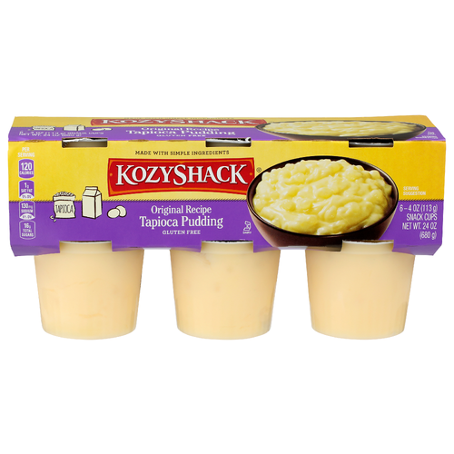 Kozyshack Original Recipe Tapioca Pudding - 4 Ounce - 6 Count