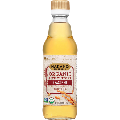 Nakano Sweetened Seasoned Organic Rice Vinegar Original - 12 Fluid Ounce