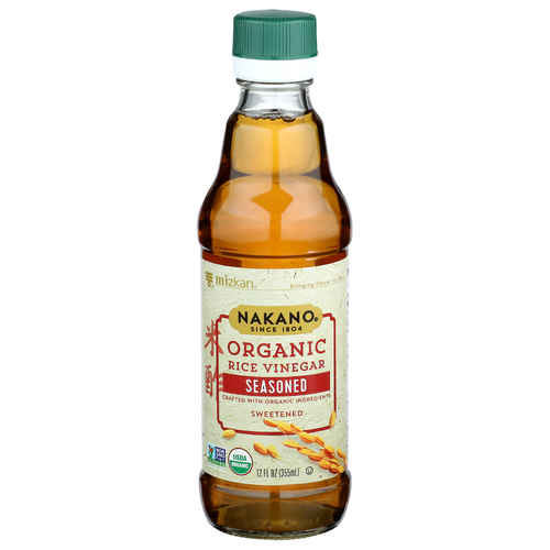 Nakano Sweetened Seasoned Organic Rice Vinegar - 12 Fluid Ounce