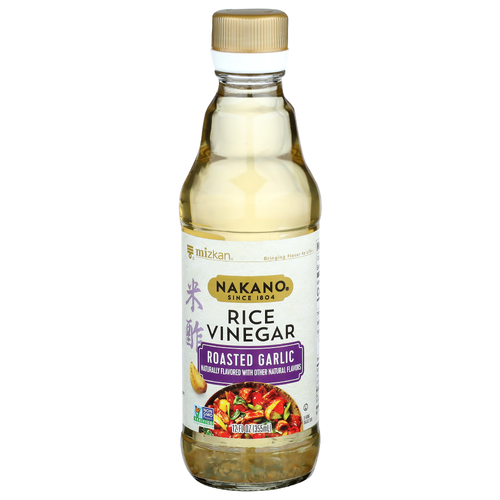 Mizkan Nakano Roasted Garlic Rice Vinegar - 12 Fluid Ounce