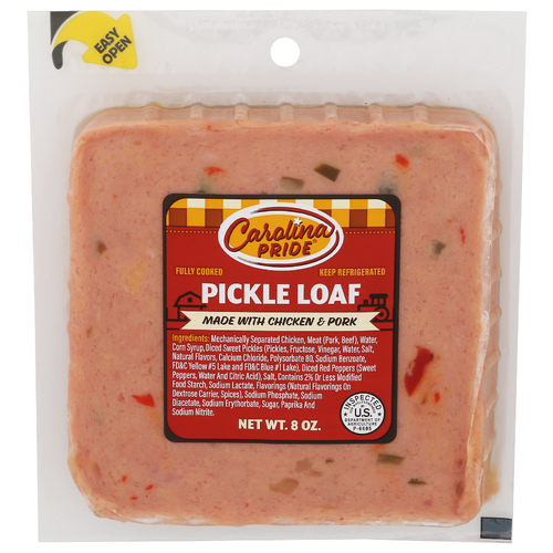 Carolina Pride Sliced Pickle Loaf - 8 Ounce Image 1 of 4
