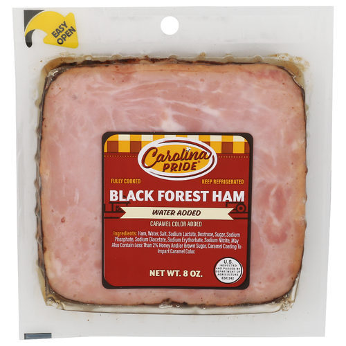 Carolina Pride Sliced Black Forest Ham - 8 Ounce Image 1 of 4