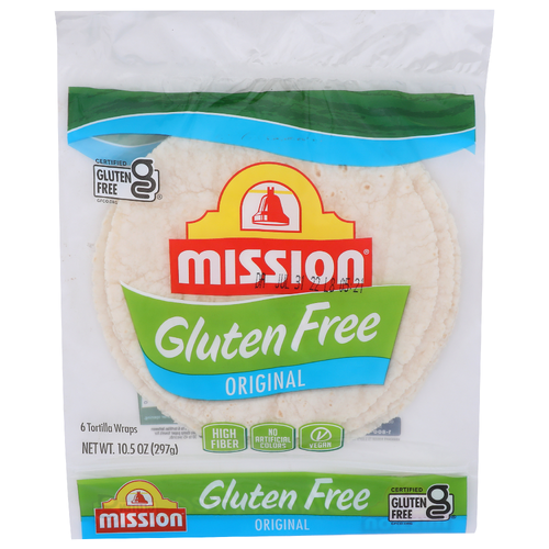Mission Original Tortilla Wrap - 1.75 Ounce - 6 Count
