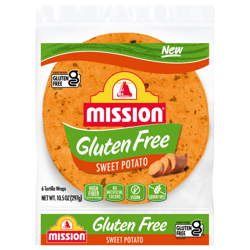 Mission Gluten Free Sweet Potato Tortillas - 10.5 Ounce