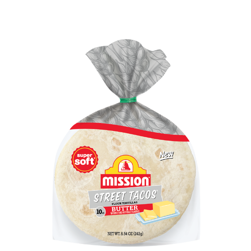 Mission Street Taco Butter Flour Tortillas - 10 Count