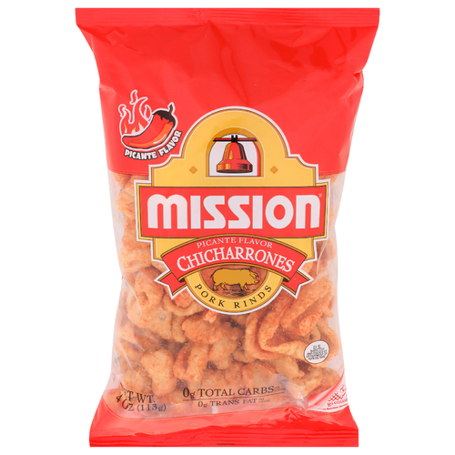 Mission Picante Flavor Pork Rinds - 4 Ounce