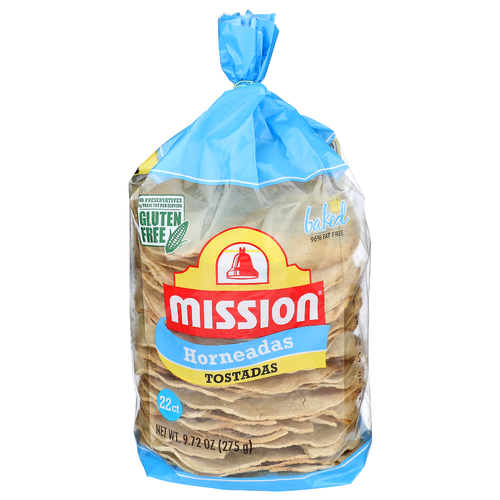 Mission Horneadas Tostadas - 0.442 Ounce - 22 Count