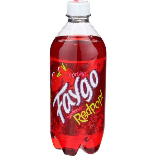 FAYGO Soda Dee-Licious Redpop! - 20 Fluid Ounce