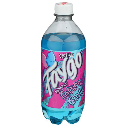 Faygo Cotton Candy Soda - 20 Fluid Ounce